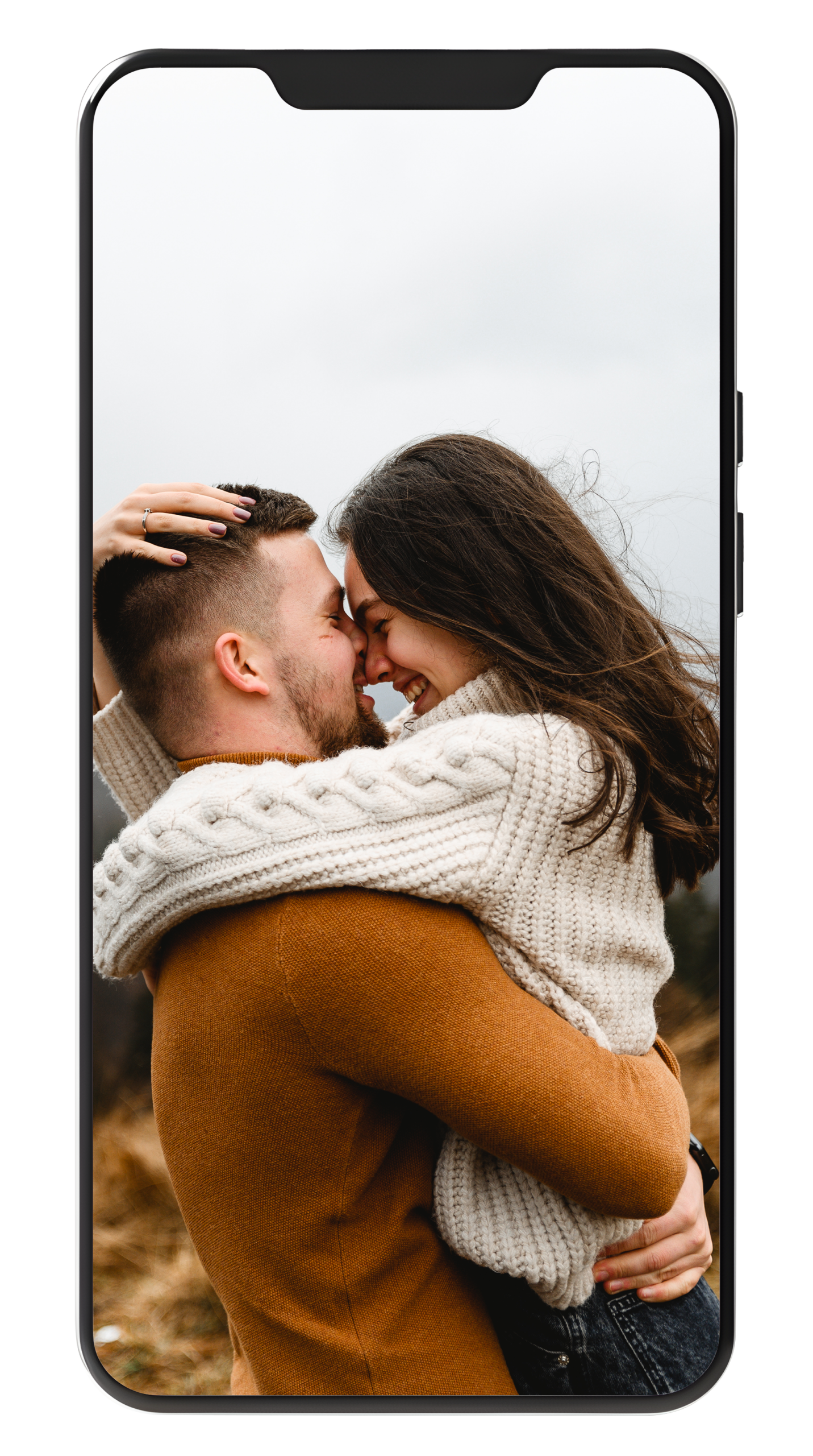 Original phone photo used to create a personalised portrait