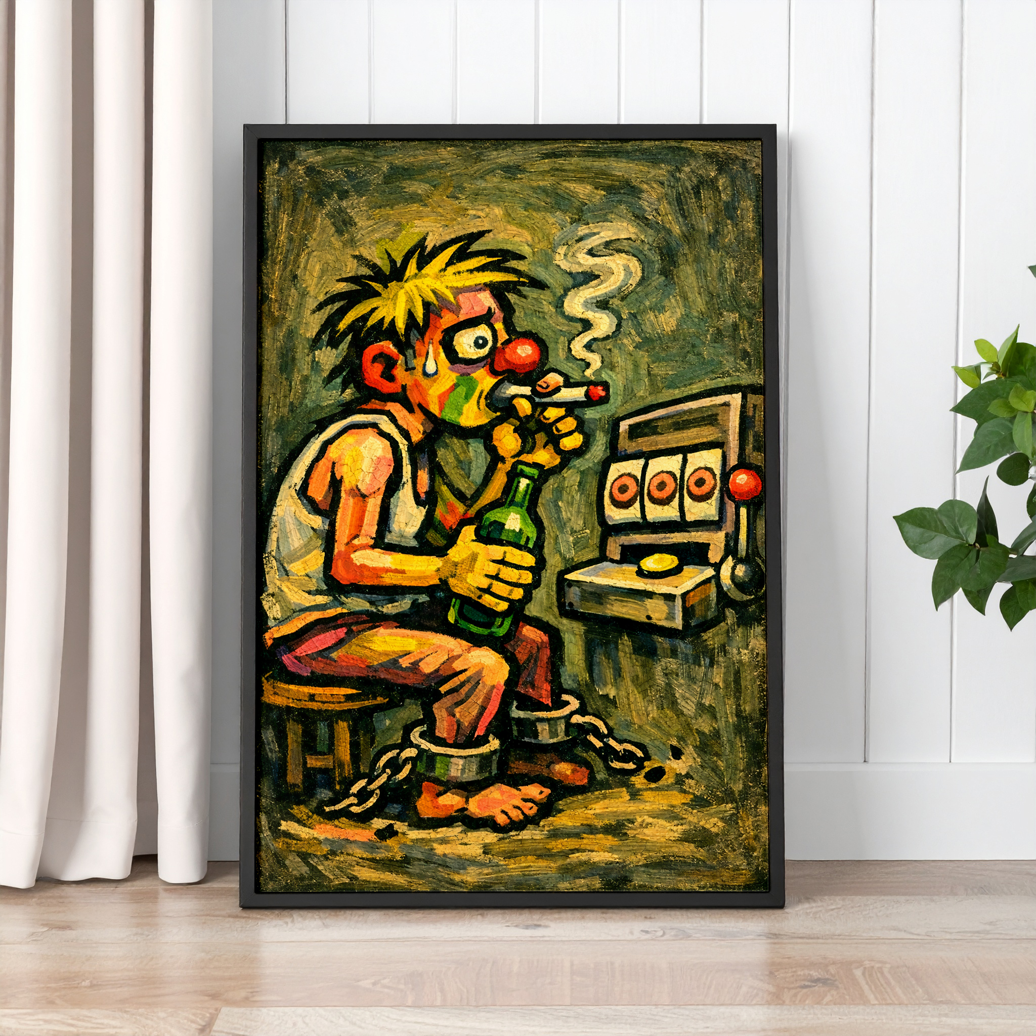The Addicted Wall Art Print – Unhinged Collection - Image 3