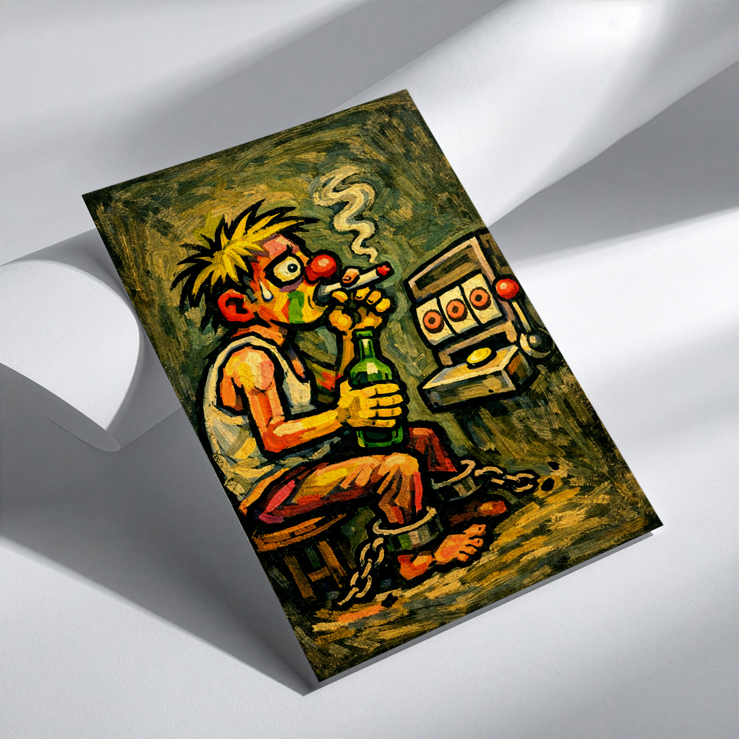 The Addicted Wall Art Print – Unhinged Collection - Image 4