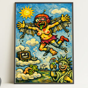 The Freedom Illusion Wall Art Print – Unhinged Collection