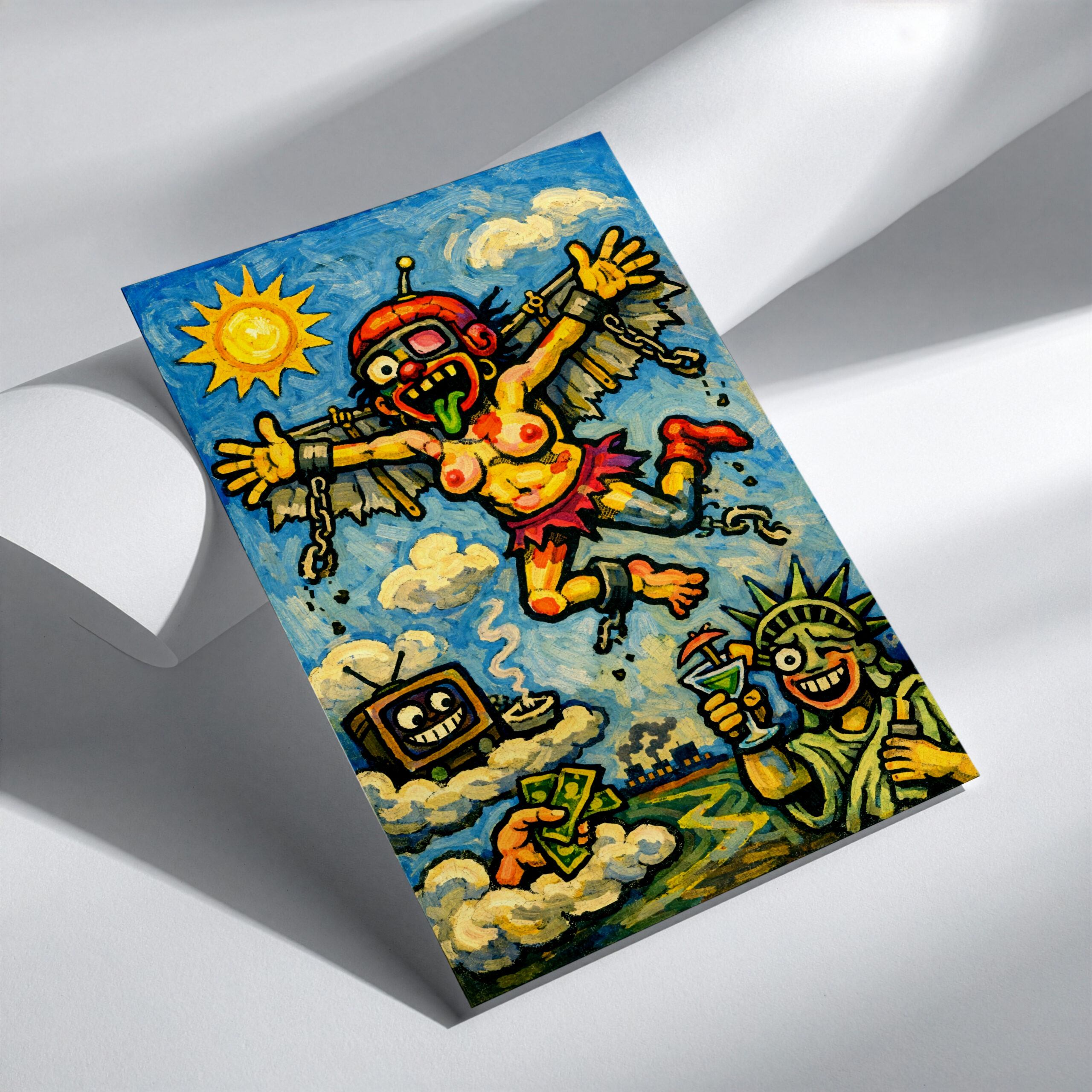 The Freedom Illusion Wall Art Print – Unhinged Collection - Image 3