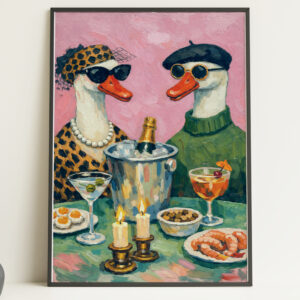 Duck Brunch Wall Art Print