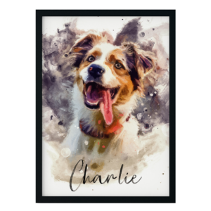Custom Pet Portrait From Photo Gift