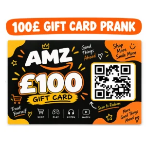 Funny Prank £100 Fake Gift Card